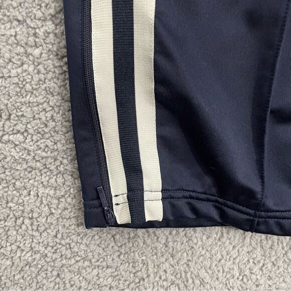 Oxford Fulham Double Stripe Track Pants Men XL Navy Pintuck Pullon Drawstring - Picture 2 of 13